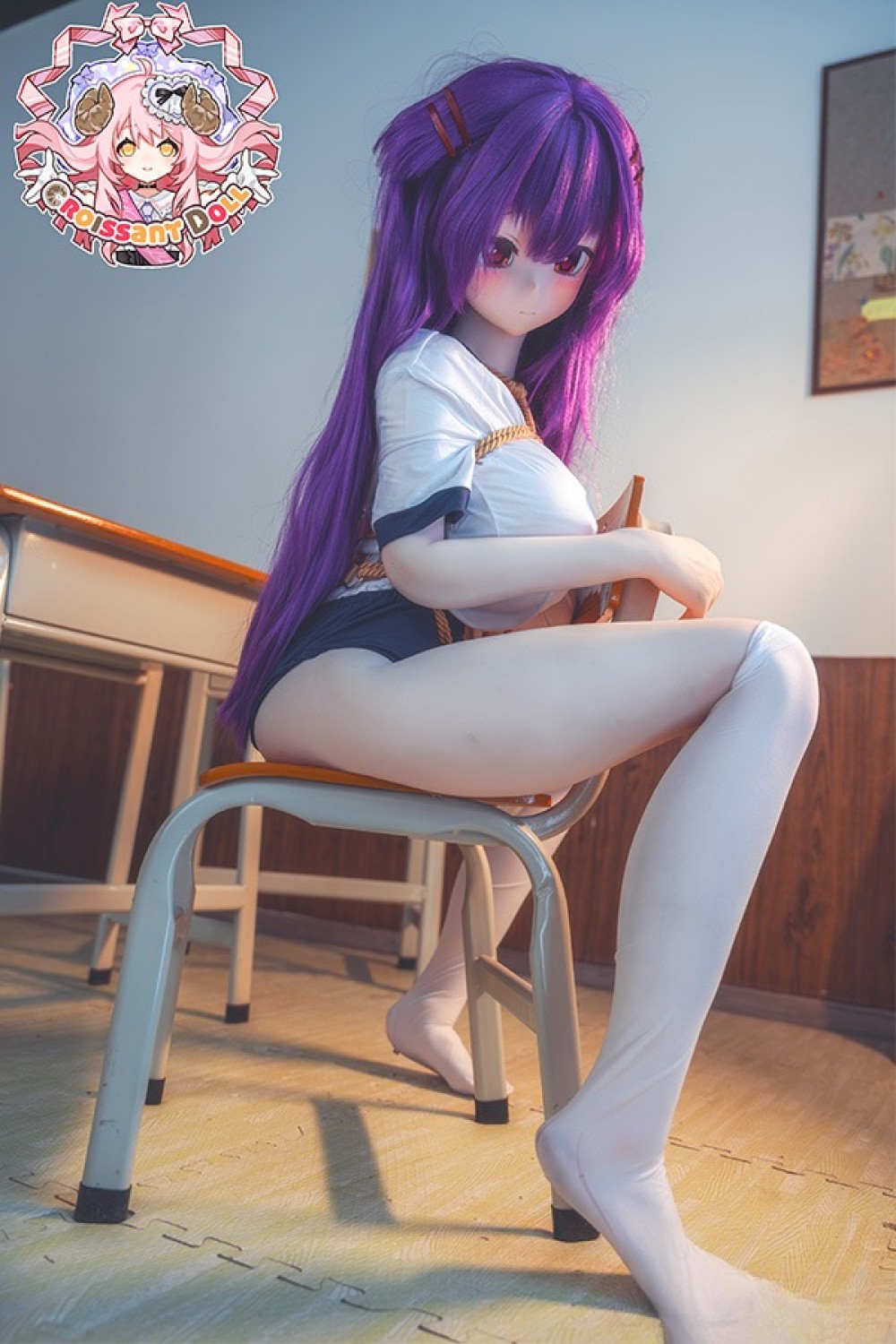 羊角社Doll 155cm Max 爆乳 千鹤ヘッド 手描きメイク ソフトビニール製ヘッド+S-TPE製ボディラブドール