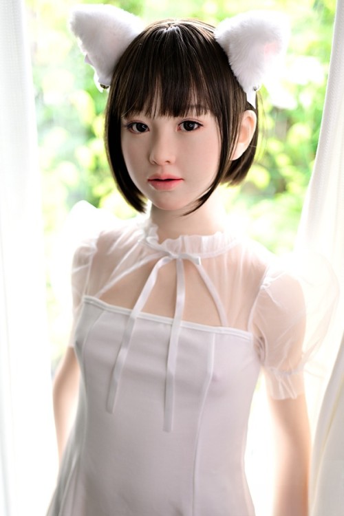 J-cute 144cm Aカップ AGD38 遥(はるか)ヘッド シームレスドール ROS機能付き 掲載画像は フルシリコン製ラブドール