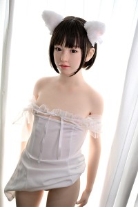 J-cute 144cm Aカップ AGD38 遥（はるか）ヘッド シームレスドール ROS機能付き 掲載画像は フルシリコン製ラブドール