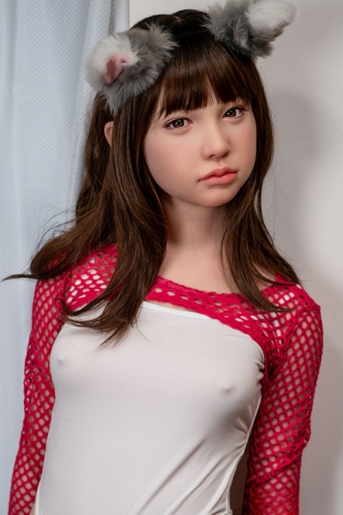 J-cute 153cm Bカップ AGE02結月（ゆずき）ヘッド シームレス 口開閉機能+リアル口腔付き フルシリコン製ラブドール