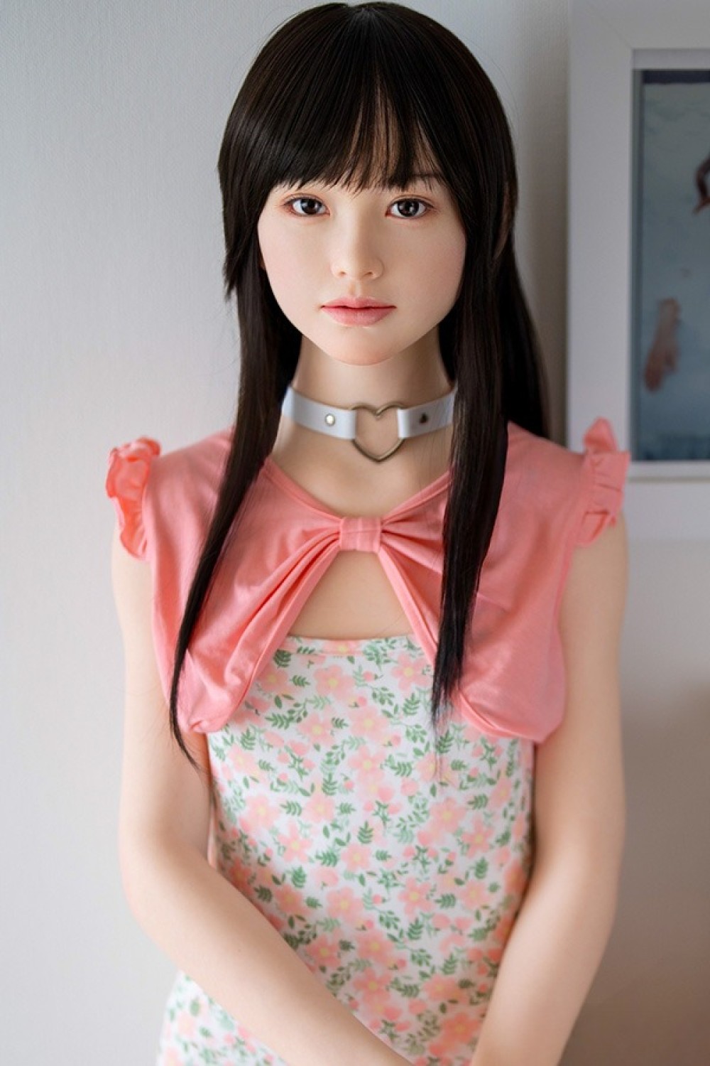 J-cute 133cm バスト平 AGD19 萌咲（もえ）ヘッド 掲載画像は フルシリコン製ラブドール
