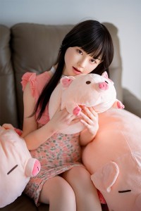 J-cute 144cm Aカップ AGD38 遥（はるか）ヘッド シームレスドール ROS機能付き 掲載画像は フルシリコン製ラブドール