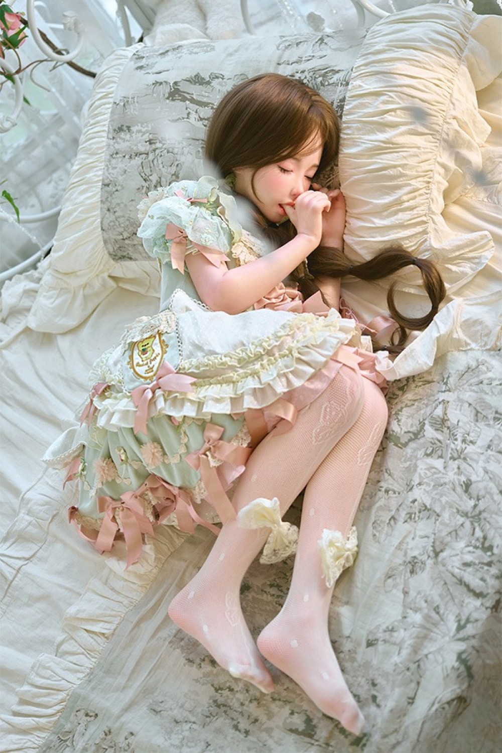 Jiusheng Doll 110-2cm Eカップ #128B Meyoヘッド 軽量化ボディ ROS口開閉機能付き フルシリコン製ラブドール