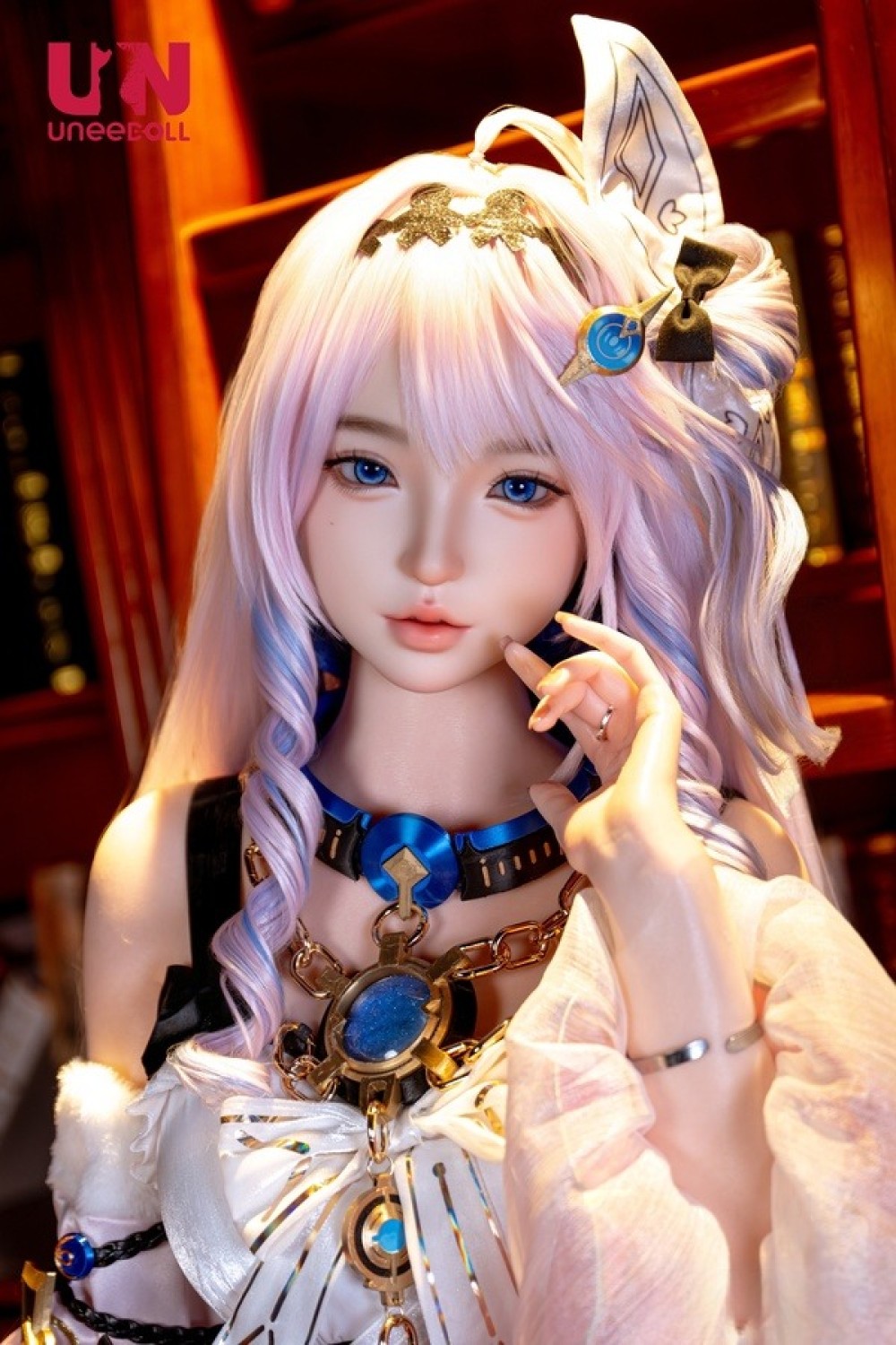 Uneedoll 155cm Cカップ 妙兔ヘッド メイク① 口開閉+口腔模擬付き フルシリコン製ラブドール