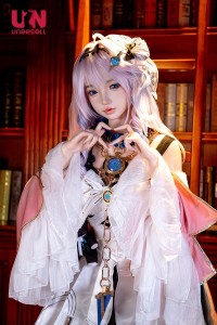 Uneedoll 155cm Cカップ 妙兔ヘッド メイク① 口開閉+口腔模擬付き フルシリコン製ラブドール