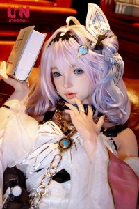 Uneedoll 155cm Cカップ 妙兔ヘッド メイク① 口開閉+口腔模擬付き フルシリコン製ラブドール