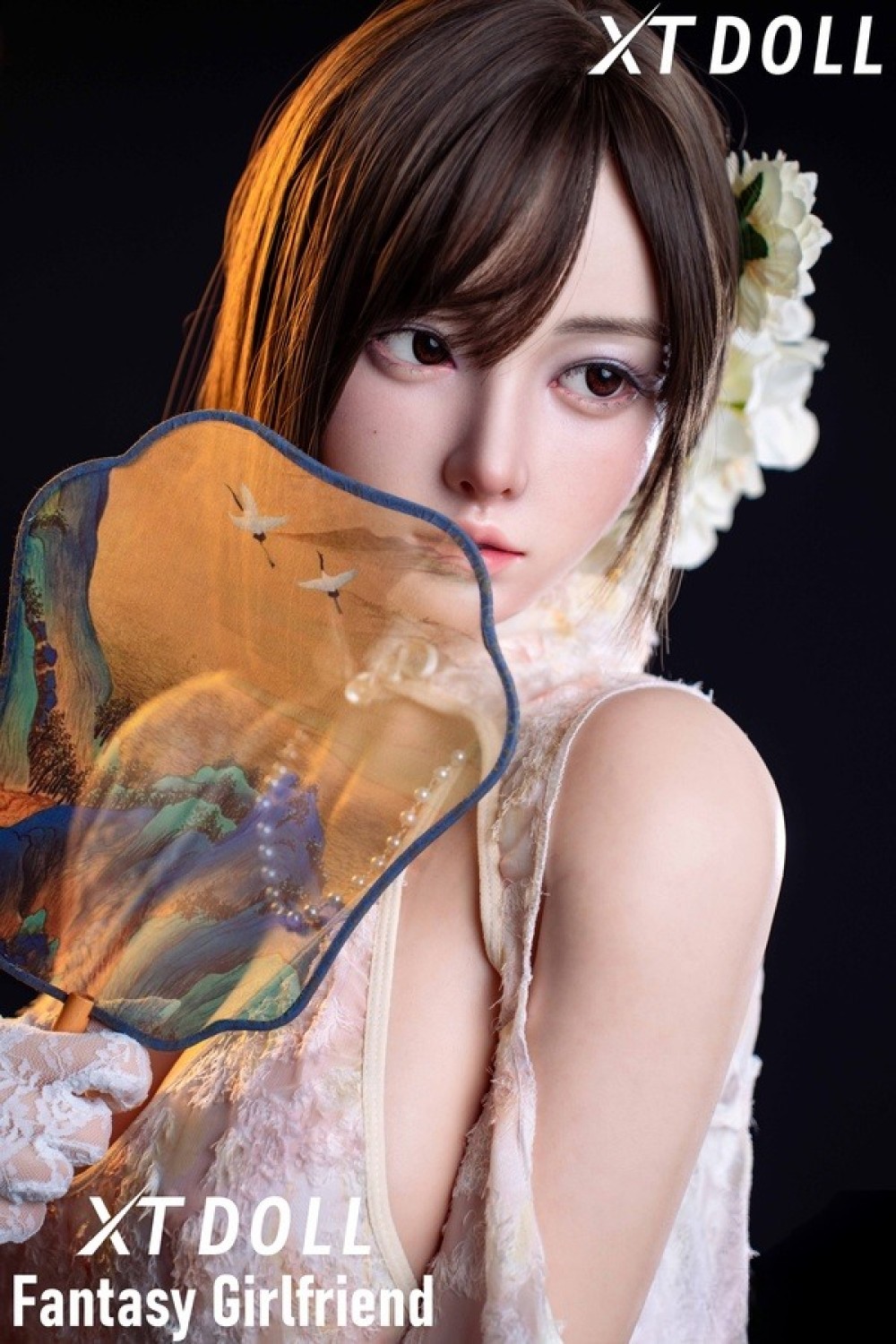XT DOLL【Fantasyシリーズ】166cm Eカップ Anna安娜ヘッド 軽量化ボディ 掲載画像は目の開閉機能付き フルシリコン製ラブドール