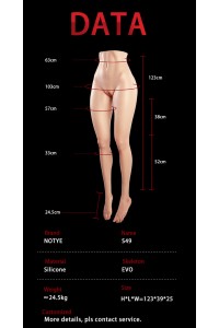 Doll Senior 123cm トルソー 下半身ドール S49 24.5kg 大型オナホール フルシリコン製ラブドール