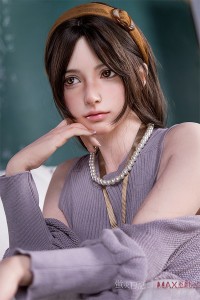 蛍火日記 165cm Max Cカップ 晴子（Qingzi）メイク②ヘッド リアル皮膚付き フルシリコン製ラブドール