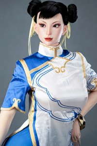 Sino Doll 最新作【戦闘機】159cm Iカップ S49 凛紅ヘッド 実践向け 掲載画像はリアルメイク付き 顔は蝋人形メイク付き フルシリコン製ラブドール