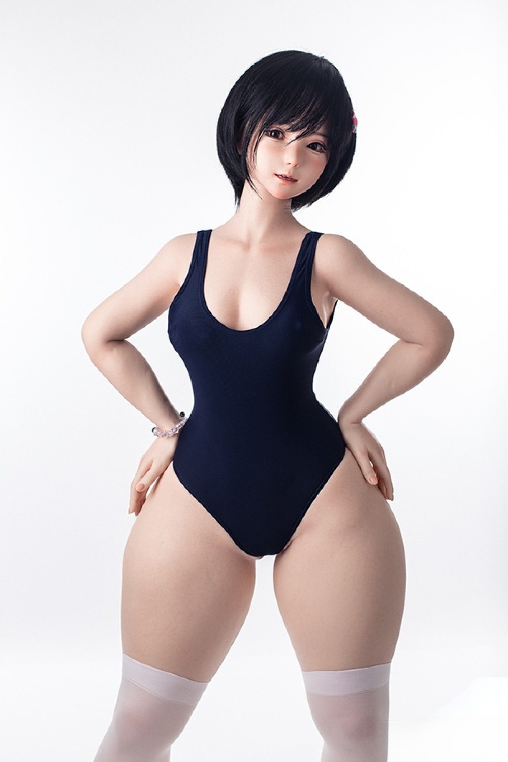 Jiusheng Doll 125cm Cカップ #129B Sanaヘッド 軽量化ボディ ROS口開閉機能付き リアル皮膚 フルシリコン製ラブドール