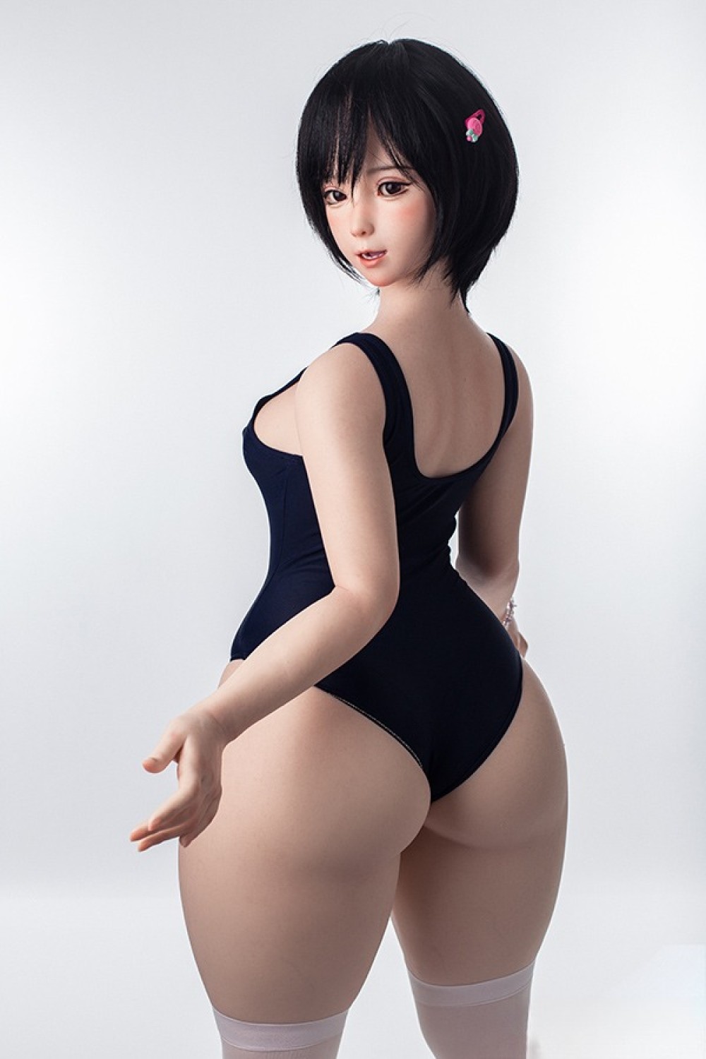 Jiusheng Doll 125cm Cカップ #129B Sanaヘッド 軽量化ボディ ROS口開閉機能付き リアル皮膚 フルシリコン製ラブドール