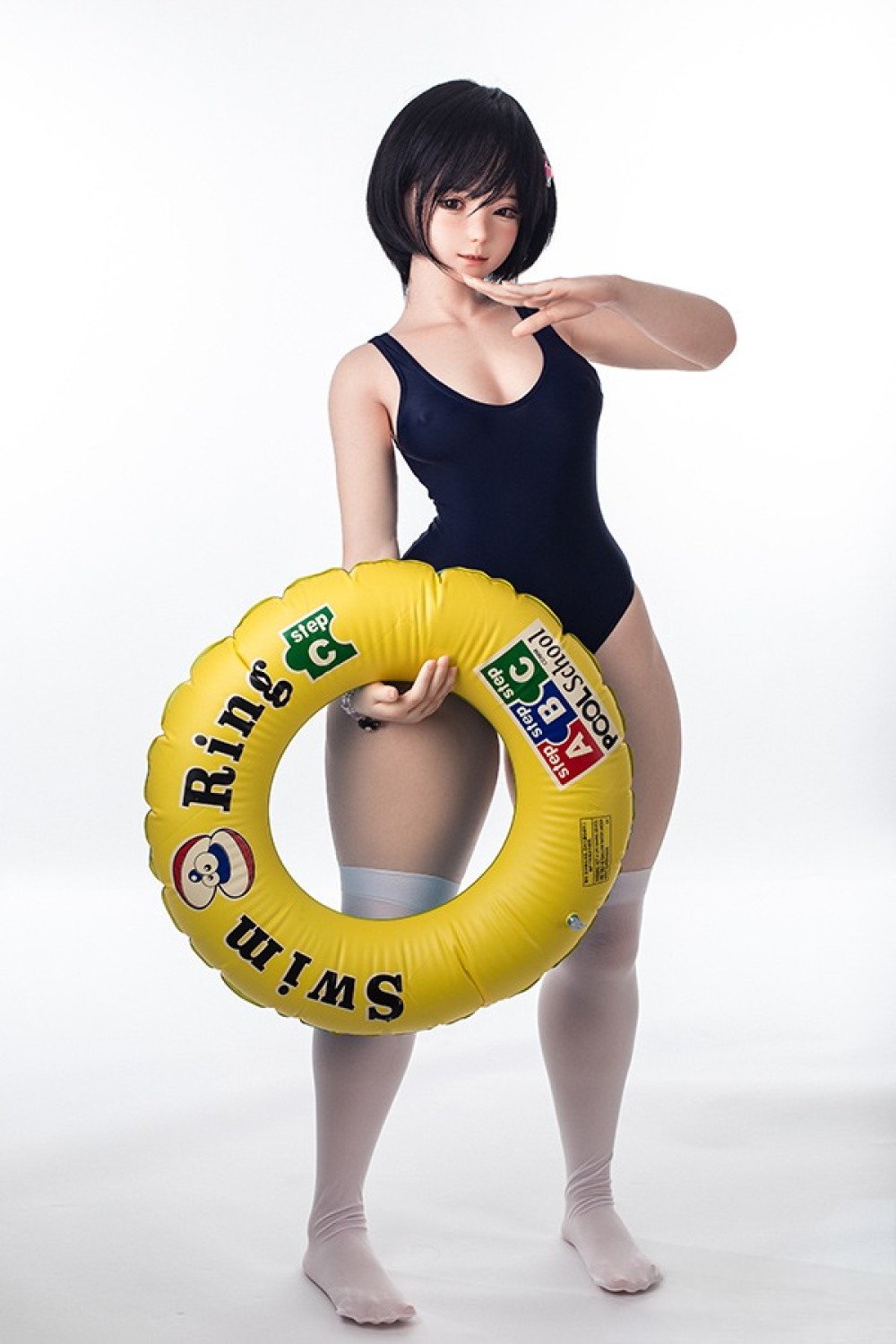 Jiusheng Doll 125cm Cカップ #129B Sanaヘッド 軽量化ボディ ROS口開閉機能付き リアル皮膚 フルシリコン製ラブドール