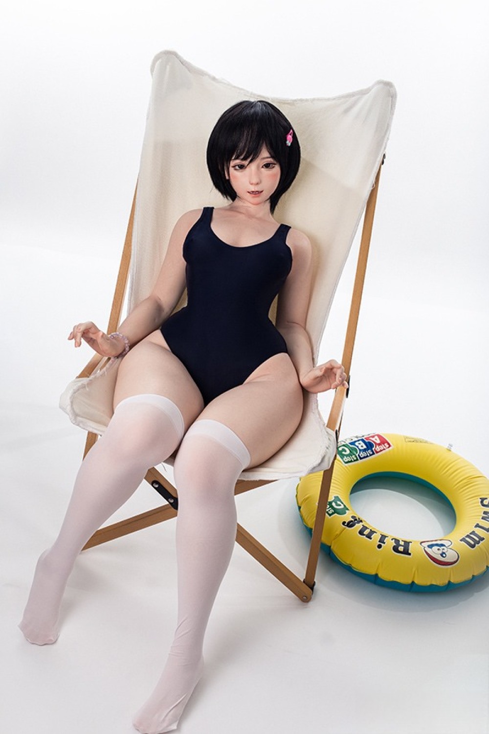 Jiusheng Doll 125cm Cカップ #129B Sanaヘッド 軽量化ボディ ROS口開閉機能付き リアル皮膚 フルシリコン製ラブドール