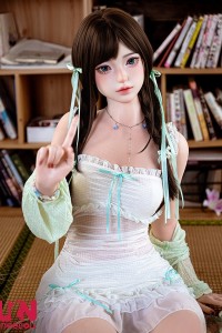 Uneedoll 155cm Cカップ 樂鹿ヘッド メイク② 口開閉+口腔模擬付き フルシリコン製ラブドール