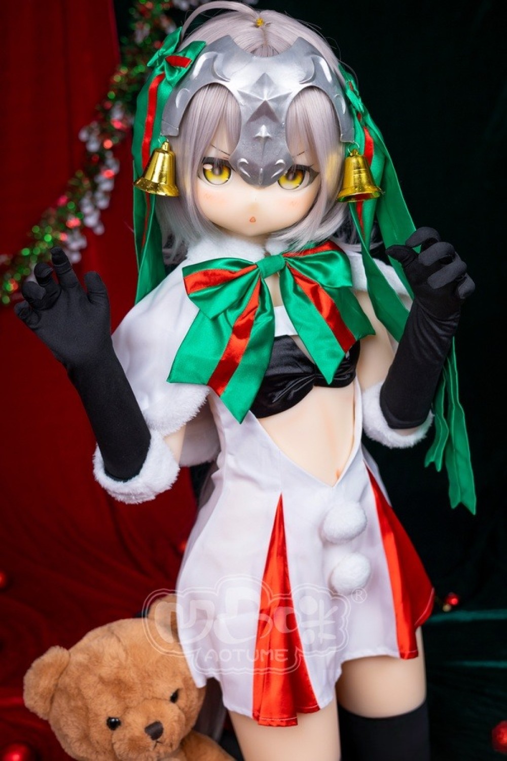 Aotume Doll 135cm AAカップ 豊潤タイプ #123 ヘッド及びボディー材質選択可能 掲載画像は フルシリコン製ラブドール