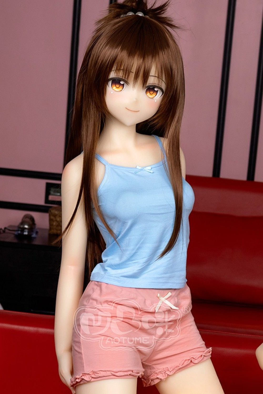 Aotume Doll 145cm Bカップ #127ヘッド 掲載画像はフルシリコン製ラブドール