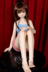 Aotume Doll 145cm Bカップ #127ヘッド 掲載画像はフルシリコン製ラブドール