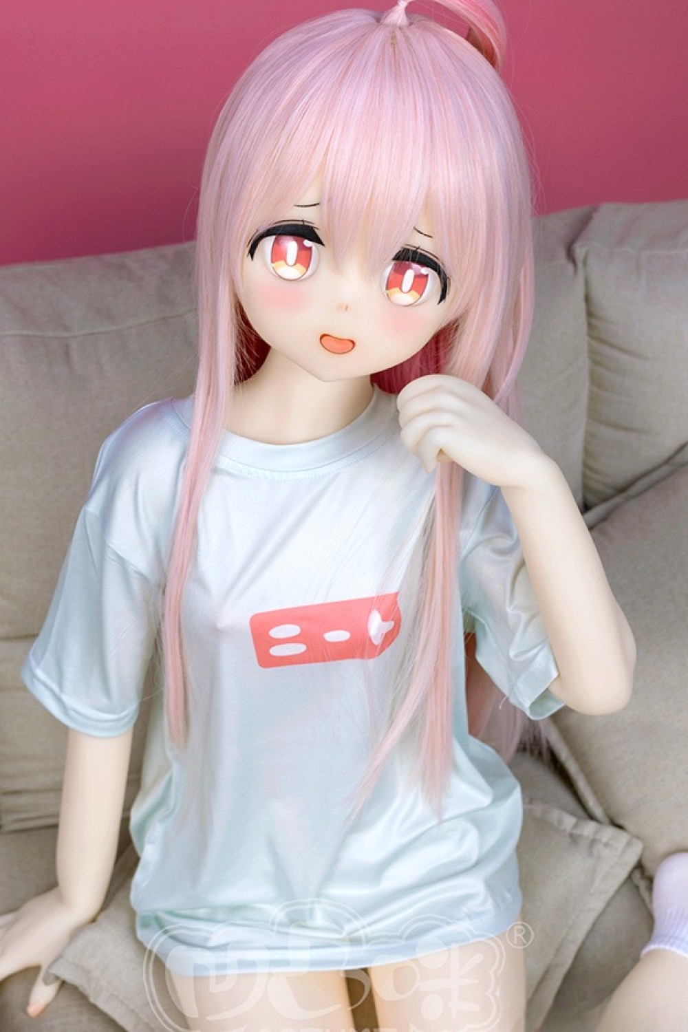 Aotume Doll 135cm AAカップ(細身タイプ) #129 ヘッド及びボディー材質選択可能 掲載画像は TPE製ラブドール
