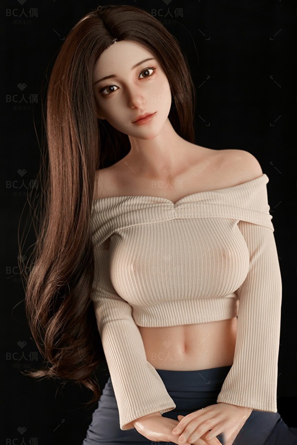 BCDOLL 5kg 76cmセックス可能 小清（Xiaoqing）ヘッド 超リアルなフィギュア 小型で軽量化で収納しやい 使いやすい フルシリコン製ラブドール