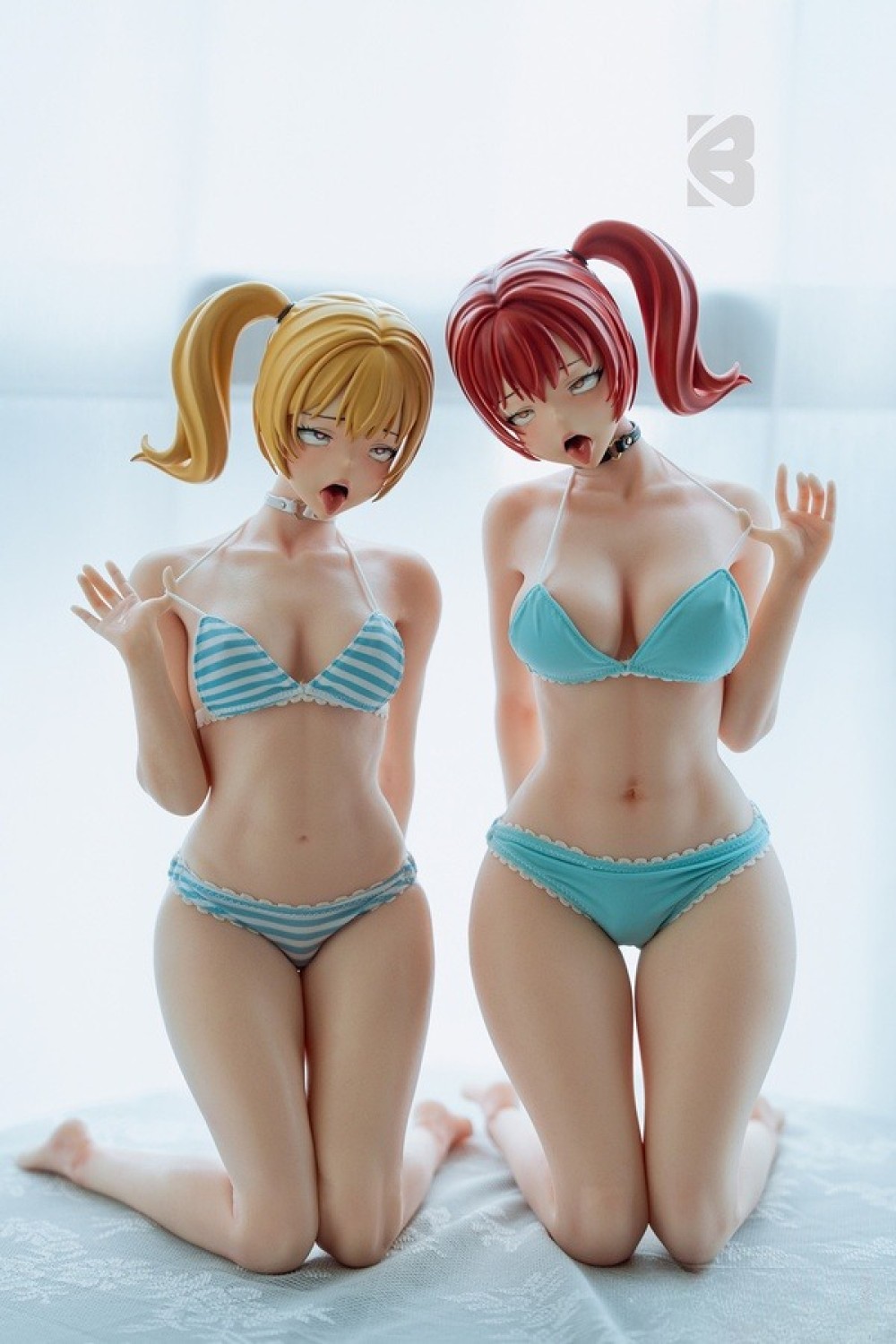 BCDOLL 60cm Bカップ Nanaヘッド+60cm Eカップ Luluヘッド シリコンボディ+PUヘッド セックス可能 超リアルなフィギュア 小型で軽量化で収納しやい 使いやすい フルシリコン製ラブドール