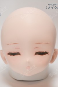 蛍火日記 165cm Max Cカップ 三目（Sanmu）メイク①ヘッド リアル皮膚付き フルシリコン製ラブドール