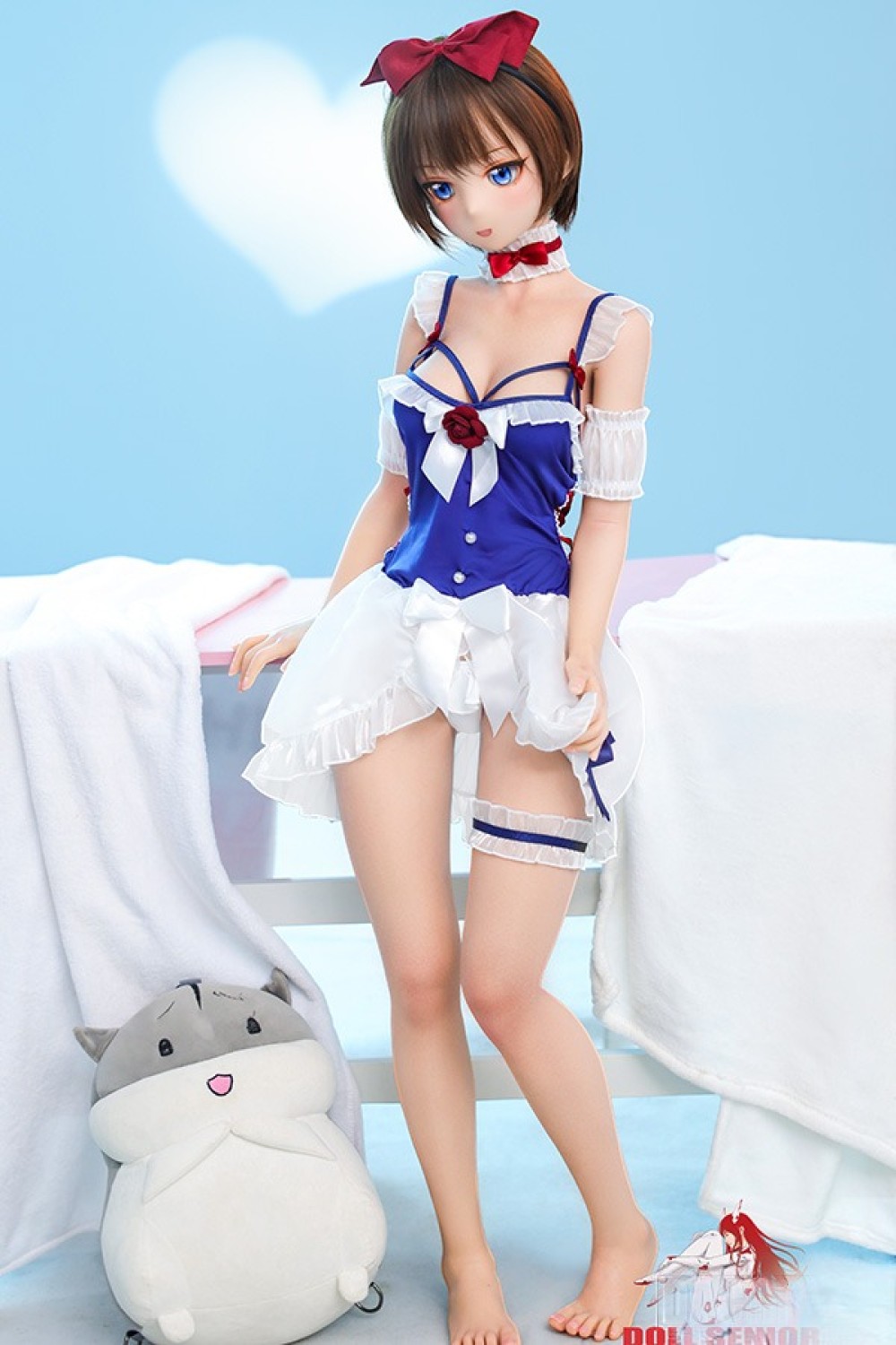 Doll Senior 142cm Cカップ#18 木优子Muyoziヘッド 掲載画像は硬めシリコンヘッド フルシリコン製ラブドール