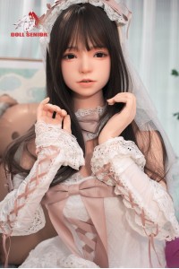 MMXDOLL 153cm Cカップ 夢涵（Menghan）ヘッド フルシリコン製ラブドール シームレスドール
