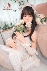 Doll Senior 148cm Cカップ #美咲(meixiao) 軟性シリコンヘッド オーラル機能+口開閉機能あり+模擬口腔付き 掲載画像はフルシリコン製ラブドール