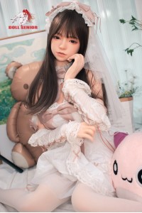 Doll Senior 148cm Cカップ #美咲(meixiao) 軟性シリコンヘッド オーラル機能+口開閉機能あり+模擬口腔付き 掲載画像はフルシリコン製ラブドール