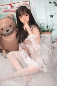 Doll Senior 148cm Cカップ #美咲(meixiao) 軟性シリコンヘッド オーラル機能+口開閉機能あり+模擬口腔付き 掲載画像はフルシリコン製ラブドール