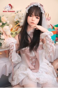 Doll Senior 148cm Cカップ #美咲(meixiao) 軟性シリコンヘッド オーラル機能+口開閉機能あり+模擬口腔付き 掲載画像はフルシリコン製ラブドール