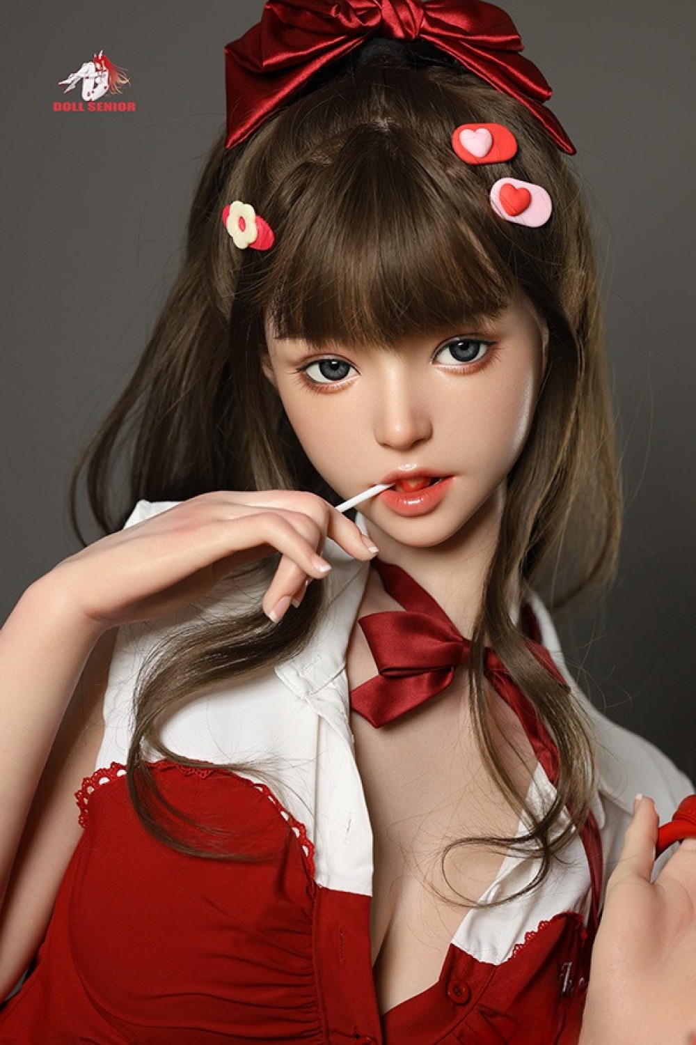 蛍火日記 160cm Max Gカップ 琉璃（Liuli）メイク⑥ヘッド リアル皮膚付き フルシリコン製ラブドール
