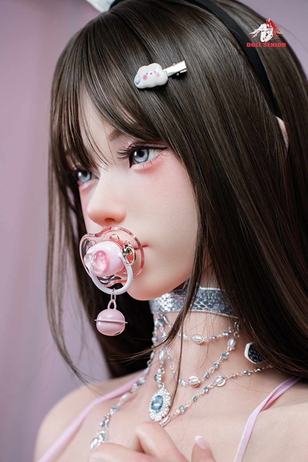 Doll Senior 170cm Hカップ #27 凛紗Linshaヘッド 掲載画像は口開閉機能付き リアル皮膚版 フルシリコン製ラブドール