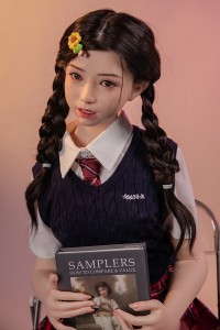 FANREAL 153cm Bカップ F9-茉（Mo）掲載画像は口開閉機能付き リアルメイク付き フルシリコン製ラブドール