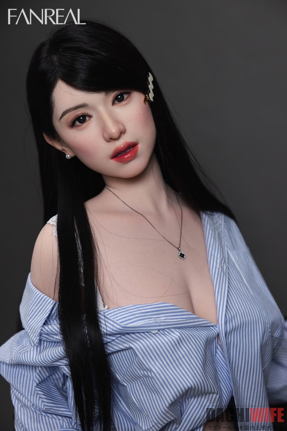 FANREAL 155cm Fカップ Kimmyヘッド リアル皮膚版 リアルメイク付き フルシリコン製ラブドール