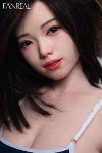 FANREAL 155cm Fカップ Molly 掲載画像は口開閉機能付き リアル皮膚版 フルシリコン製ラブドール