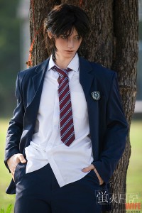 蛍火日記 176cm 男性ドール 江灵（Jiangling）ヘッド メイク① フルシリコン製ラブドール