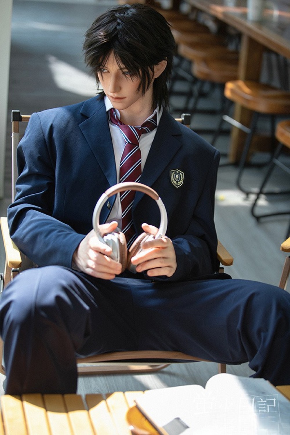 蛍火日記 176cm 男性ドール 江灵（Jiangling）ヘッド メイク① フルシリコン製ラブドール