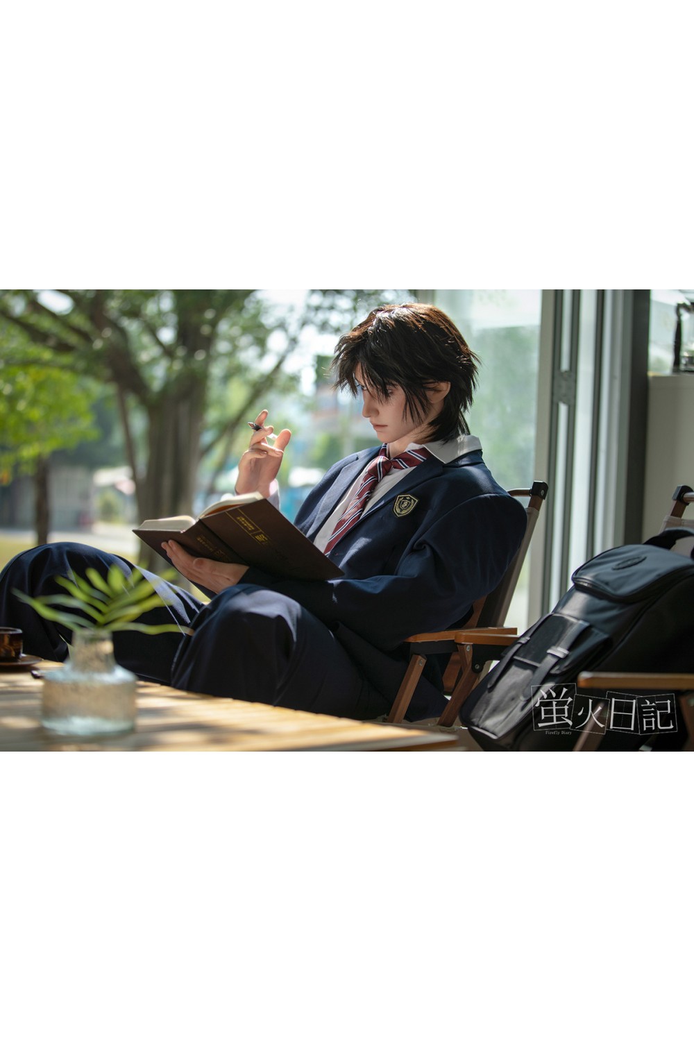 蛍火日記 176cm 男性ドール 江灵（Jiangling）ヘッド メイク① フルシリコン製ラブドール