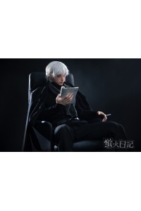 蛍火日記 176cm 男性ドール 江灵（Jiangling）ヘッド メイク② フルシリコン製ラブドール