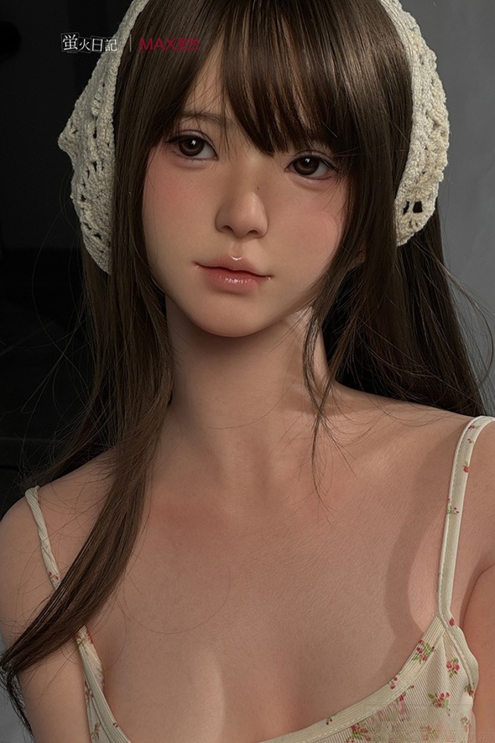 蛍火日記 153cm Max Aカップ 小里森ヘッド メイク④ リアル皮膚付き フルシリコン製ラブドール