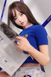 Top Sino 170cm Bカップ T35米栗 Mili 髪の毛植毛選択可 掲載画像はアートワークカスタム版+RRSメイクボディ フルシリコン製ラブドール