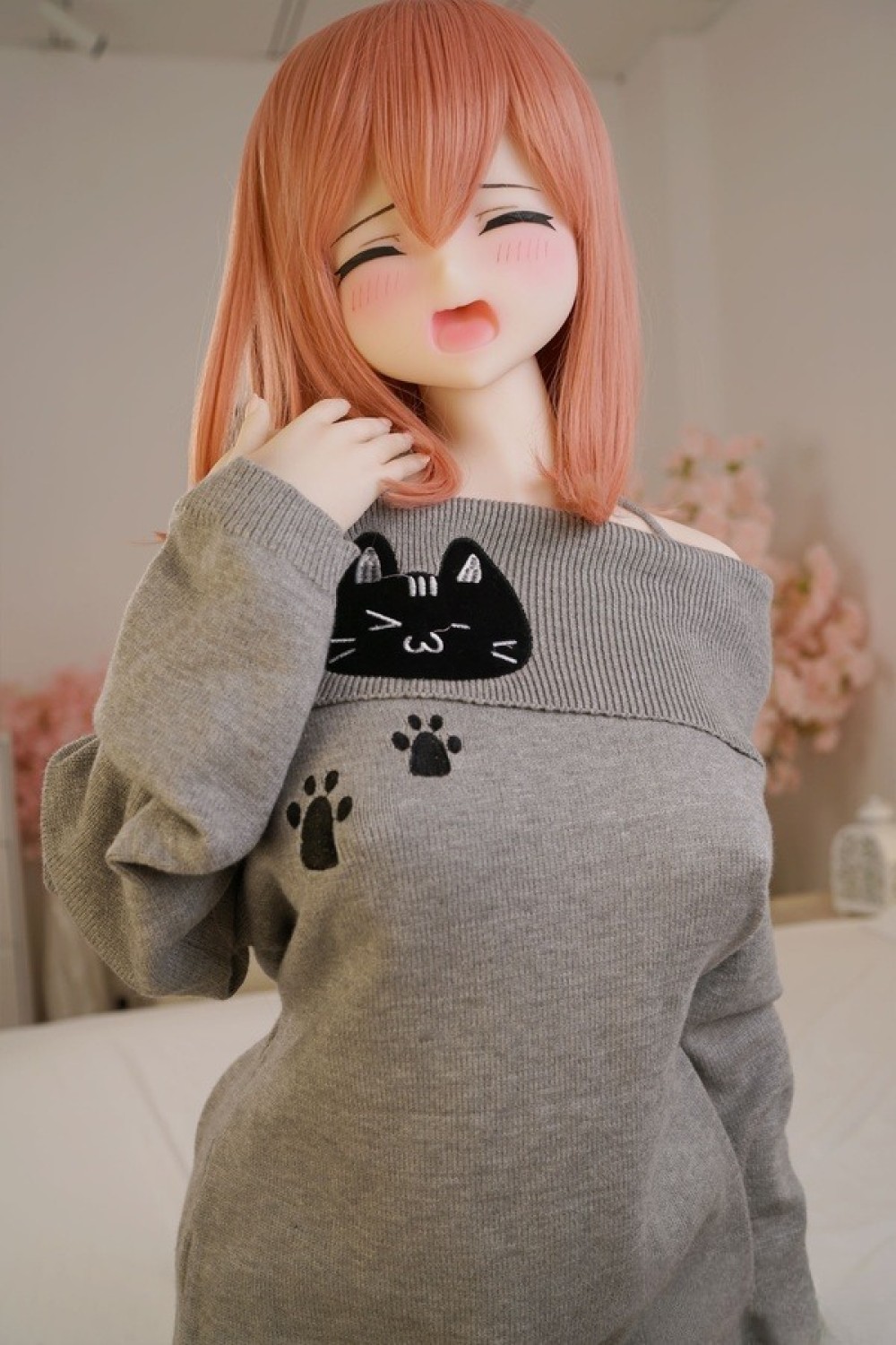 蛍火日記 160cm Max Gカップ 琉璃（Liuli）メイク⑥ヘッド リアル皮膚付き フルシリコン製ラブドール