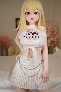 FANREAL 153cm Bカップ Molly 掲載画像は口開閉機能付き リアルメイク付き フルシリコン製ラブドール