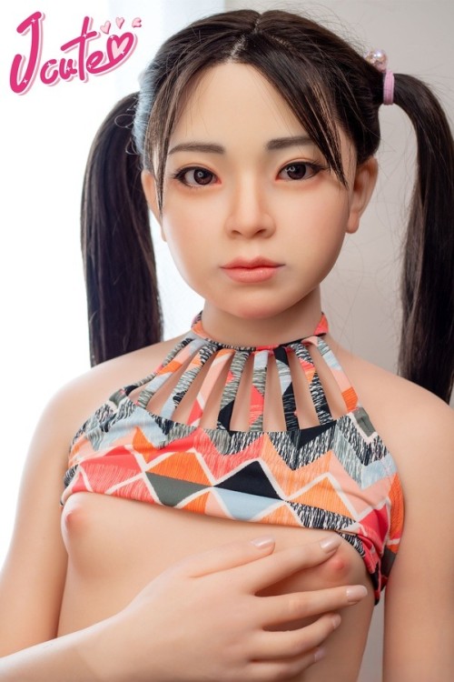 J-cute 133cm バスト平 AGD17 羽純（はずみ）ヘッド 掲載画像は フルシリコン製ラブドール