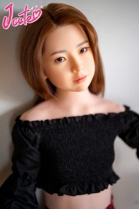 FANREAL 153cm Bカップ F9-茉（Mo）掲載画像は口開閉機能付き リアルメイク付き フルシリコン製ラブドール