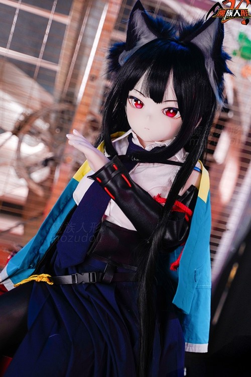 MOZU DOLL 121cm 雅雅ちゃん ソフトビニール製頭部+TPE製ボディ 肌色＆眼球色＆メイク＆ウィッグ＆衣装は宣材写真と同じ