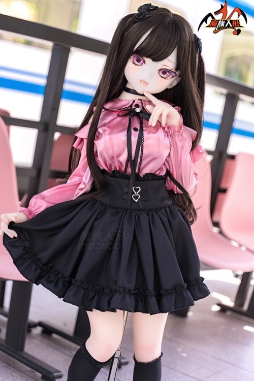 MOZU DOLL 121cm 佑莉Yuriちゃん ソフトビニール製頭部+TPE製ボディ 肌色＆眼球色＆メイク＆ウィッグ＆衣装は宣材写真と同じ