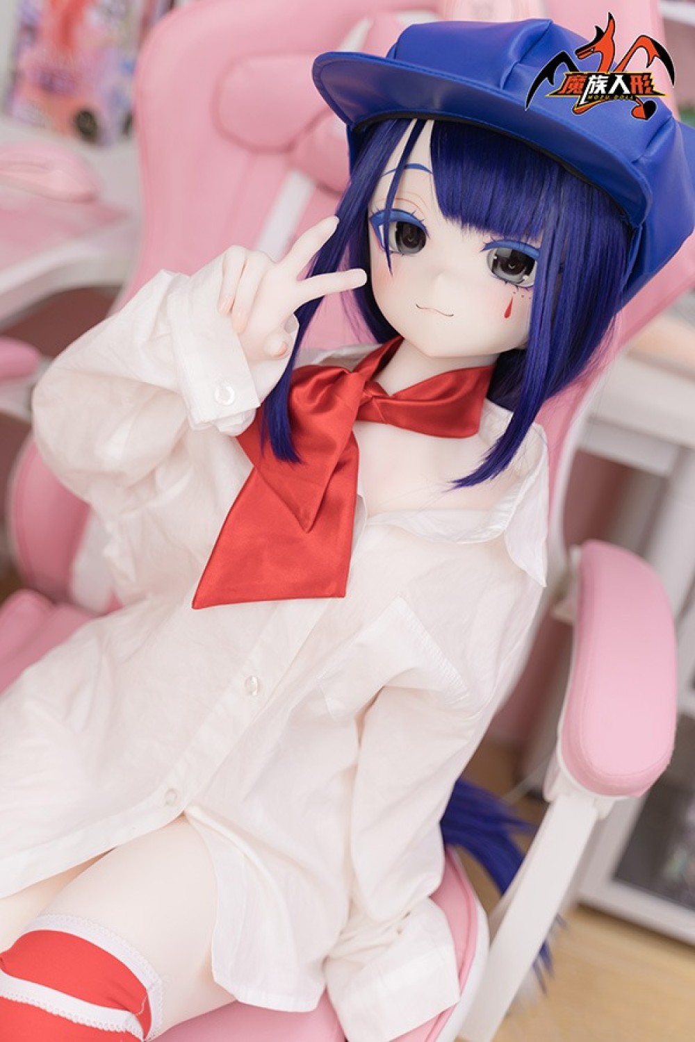 MOZU DOLL 121cm バスト大 米拉Miraちゃん ソフトビニール製頭部+TPE製ボディ 肌色＆眼球色＆メイク＆ウィッグ＆衣装は宣材写真と同じ